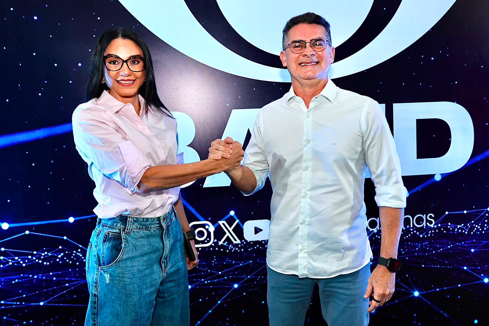 Dra. Shádia é citada como referência nacional em saúde básica durante debate na Band Amazonas