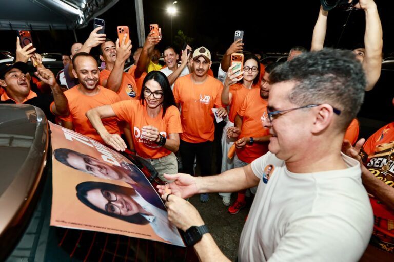 Com 70 pontos de mobilização, David intensifica presença em Manaus e anuncia agenda de viagens ao interior do Amazonas