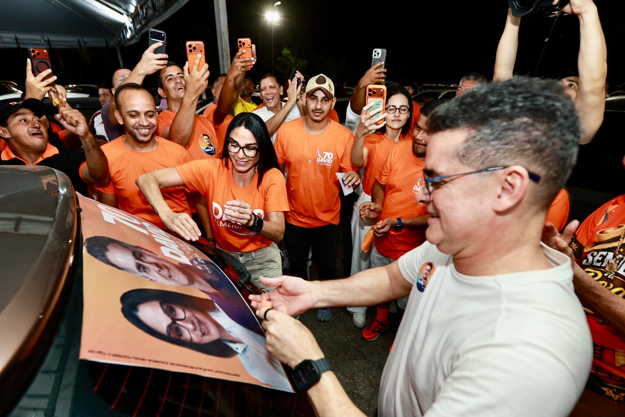 Com 70 pontos de mobilização, David intensifica presença em Manaus e anuncia agenda de viagens ao interior do Amazonas