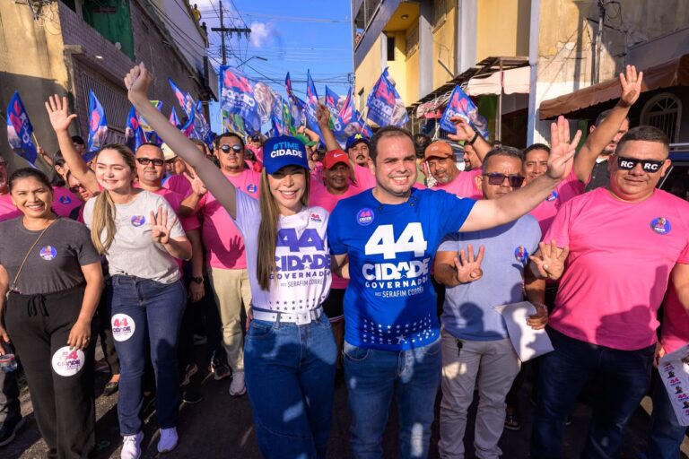 Cidade intensifica campanha nas ruas do Santo Antônio e reforça compromisso com avanços no Amazonas