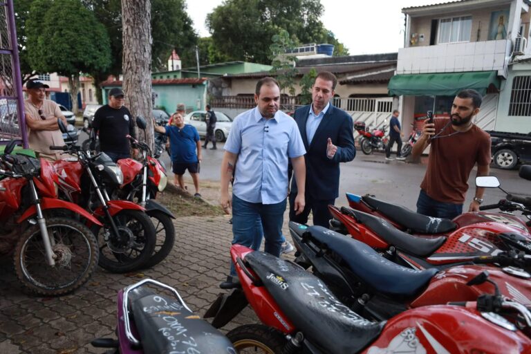 No Governo Roberto Cidade, polícia recupera duas motocicletas roubadas por dia