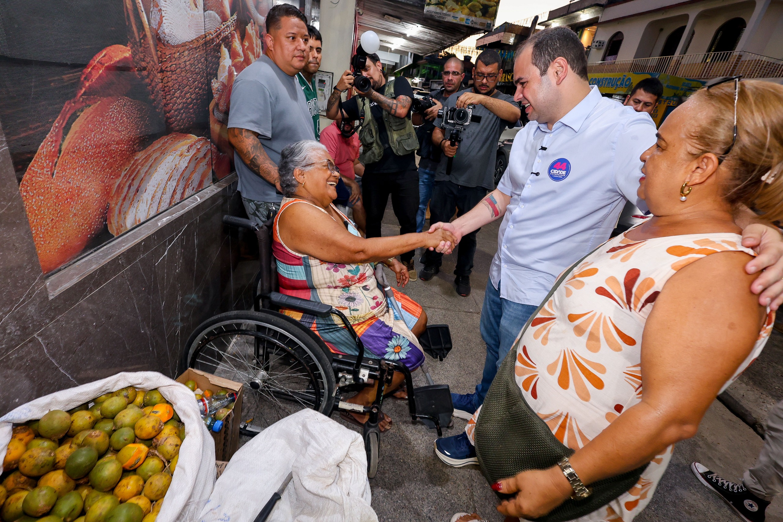 Roberto Cidade apresenta propostas para segurança, saúde e assistência social durante encontro no Coroado