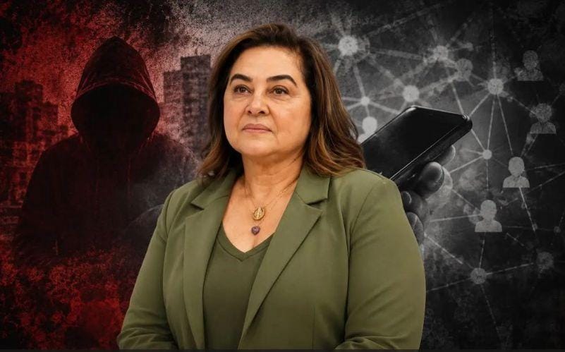 Maria do Carmo compartilha comunicado de facção com ameaça a adversários