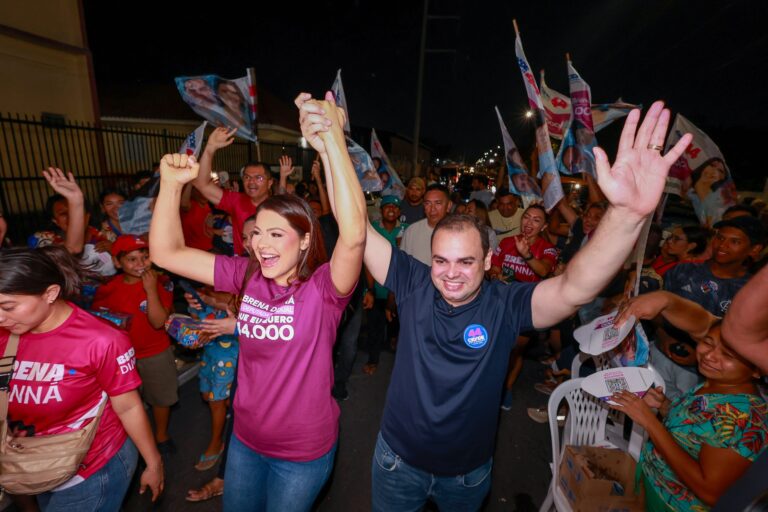 Brena Dianná e Roberto Cidade unidos pelo bem-estar do povo do Amazonas