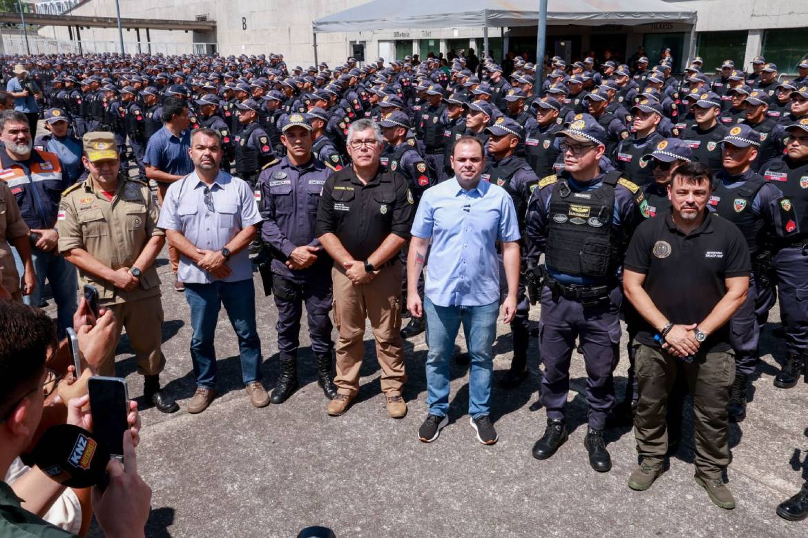 Governador Roberto Cidade lança Operação Bairro Seguro e Ocupação e reforça efetivo com mais de 500 alunos soldados