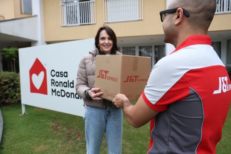 J&T Express é parceira logística oficial do McDia Feliz 2026