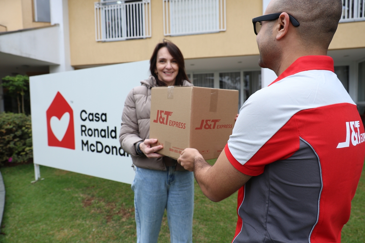 J&T Express é parceira logística oficial do McDia Feliz 2026