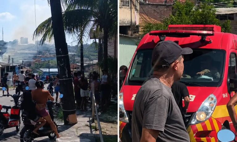 Incêndio atinge residência na Zona Leste de Manaus