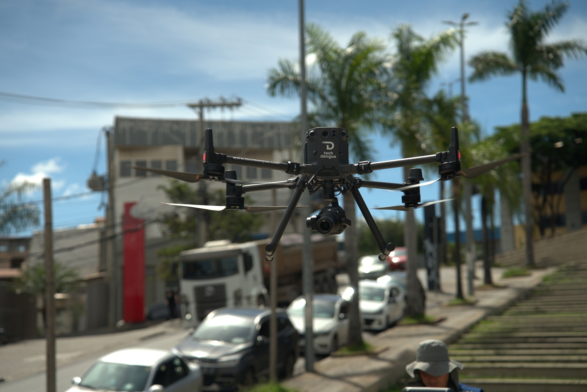 Drones ampliam o olhar dos municípios contra a dengue