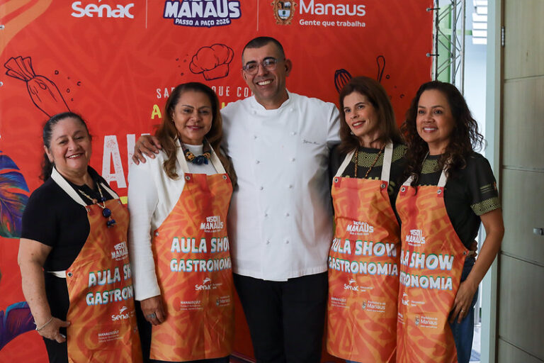 Gastronomia amazônica ganha destaque em aula-show durante o #SouManaus 2026