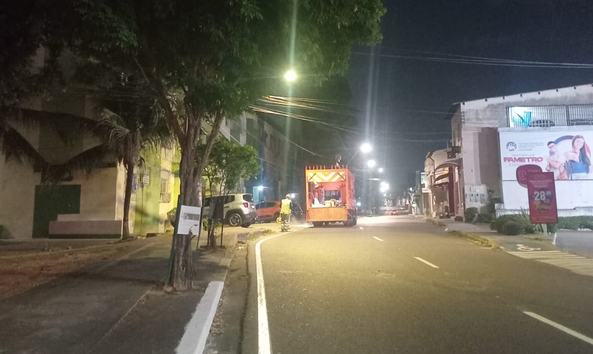 MMU realiza implantação e revitalização de sinalização em diferentes pontos de Manaus