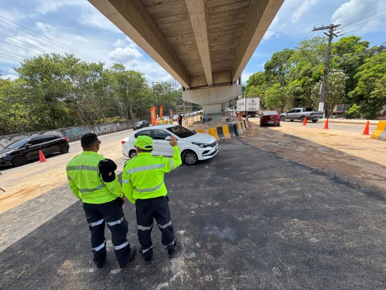 Prefeitura de Manaus libera retorno no ‘Passarão’ e reduz trajeto para motoristas na zona Oeste