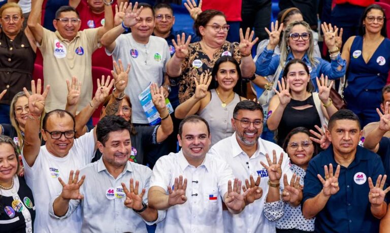 Roberto Cidade reúne mais de 6 mil pessoas em Manaus e apresenta propostas para educação, segurança e inclusão