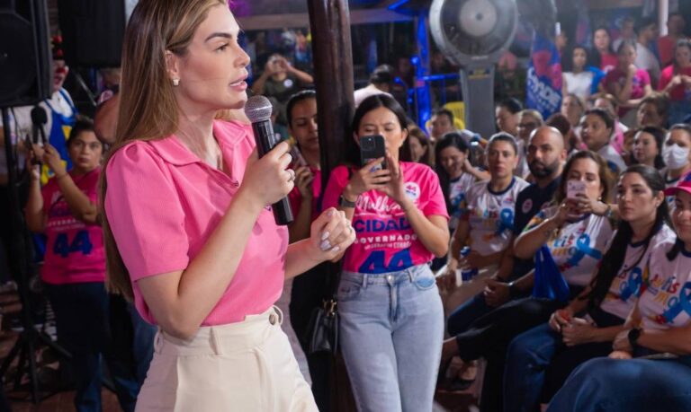 Representando Roberto Cidade, Thaísa reforça compromisso com inclusão em reunião com segmento social
