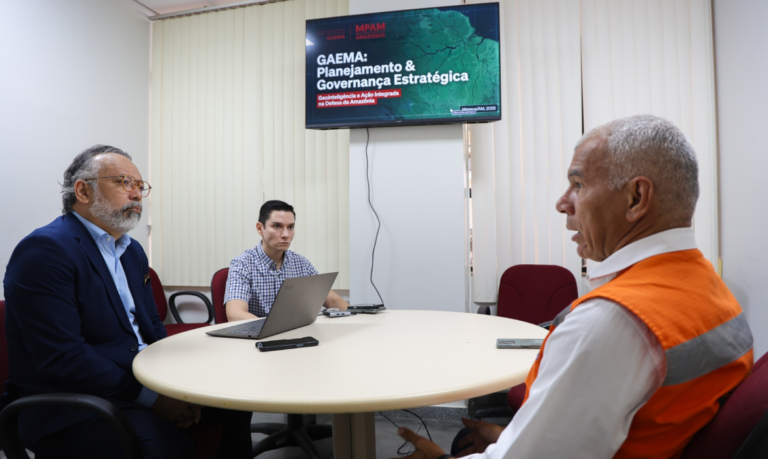 Gaema apresenta estrutura ao MPAM e debate parceria com a Defesa Civil de Manaus