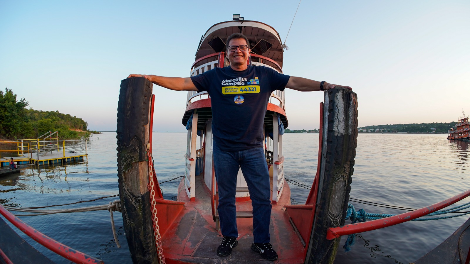 Marcellus Campêlo defende o fortalecimento do setor de navegação no Amazonas