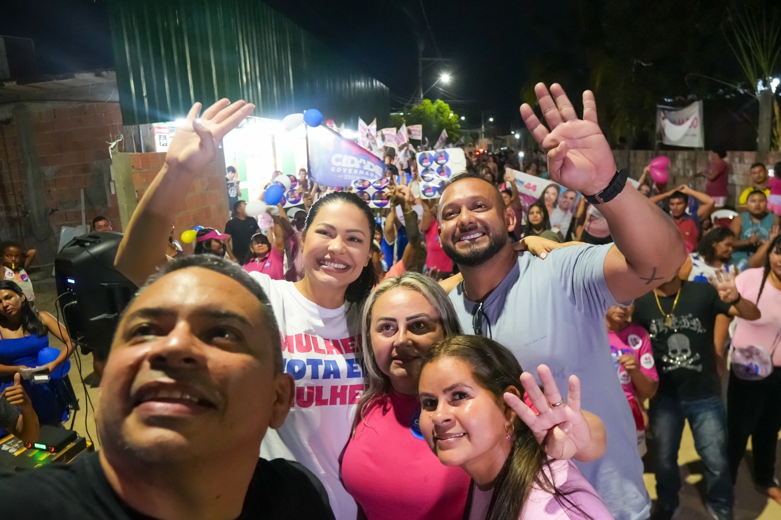 Brena Dianná reúne mais de mil apoiadores e assume compromissos com infraestrutura e educação na Colônia Antônio Aleixo