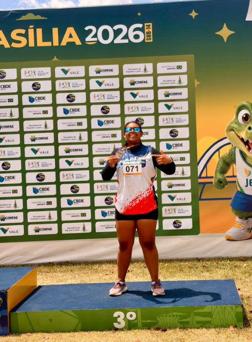 Manaus conquista dez medalhas com 13 alunos nos Jogos Escolares Brasileiros 2026