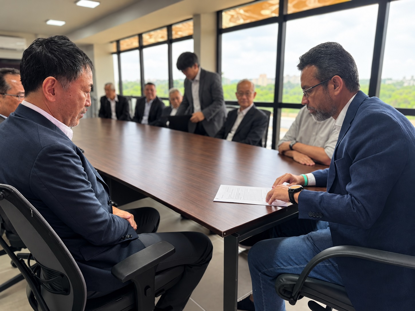 Prefeitura de Manaus recebe cônsul do Japão e avança em proposta de praça no novo bairro da capital