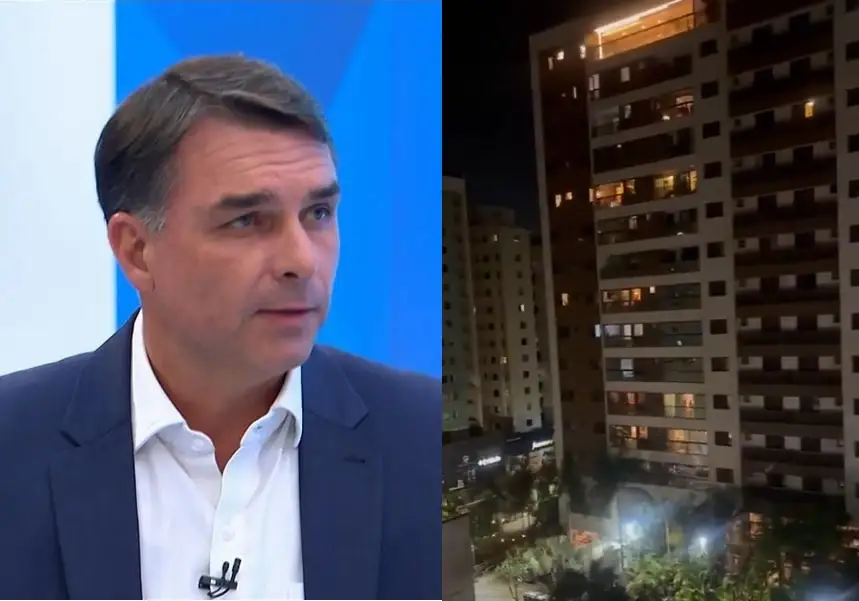 Eleitores fazem panelaço contra Flávio Bolsonaro durante sabatina na TV Globo