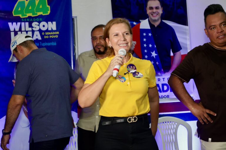 Yomara Lins acelera campanha na reta final e amplia agenda de encontros com eleitores no Amazonas