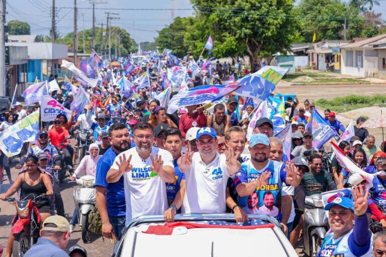 Durante a campanha, Wilson Lima se consolida como o senador do povo ao percorrer mais de 44 municípios e mais de 17 mil quilômetros no Amazonas
