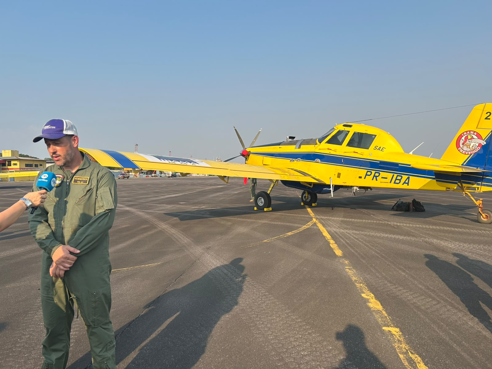 Amazonas recebe novas aeronaves para reforçar combate aos incêndios florestais