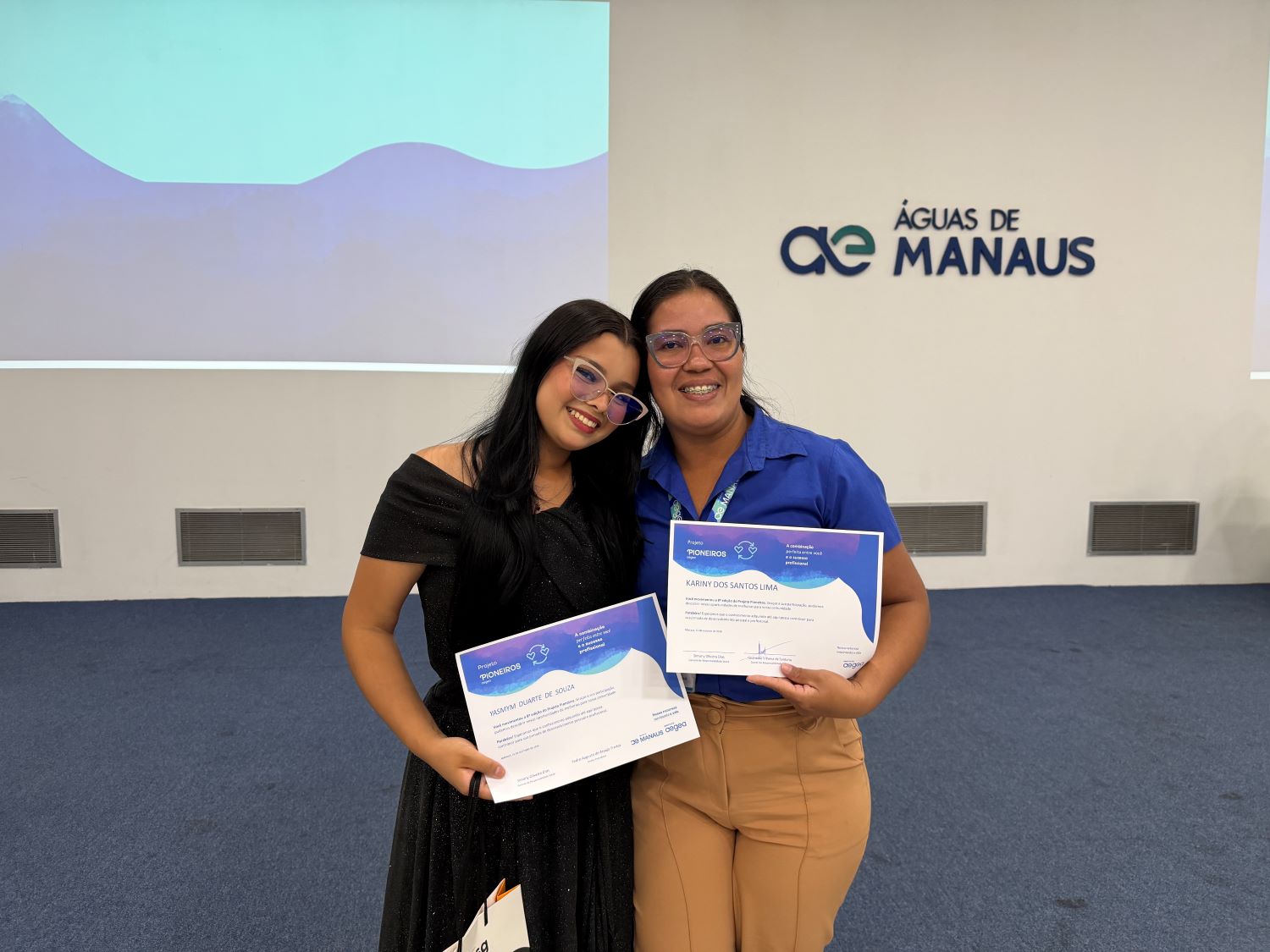 Estudantes de Manaus criam solução para reaproveitamento de água da máquina de lavar e vencem premiação da Águas de Manaus