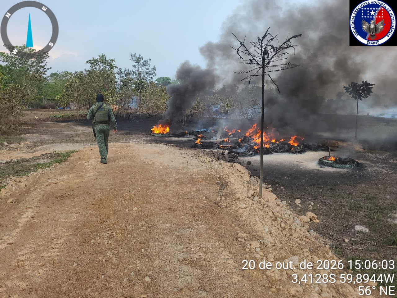 Homem é preso por incêndio criminoso no Careiro Castanho
