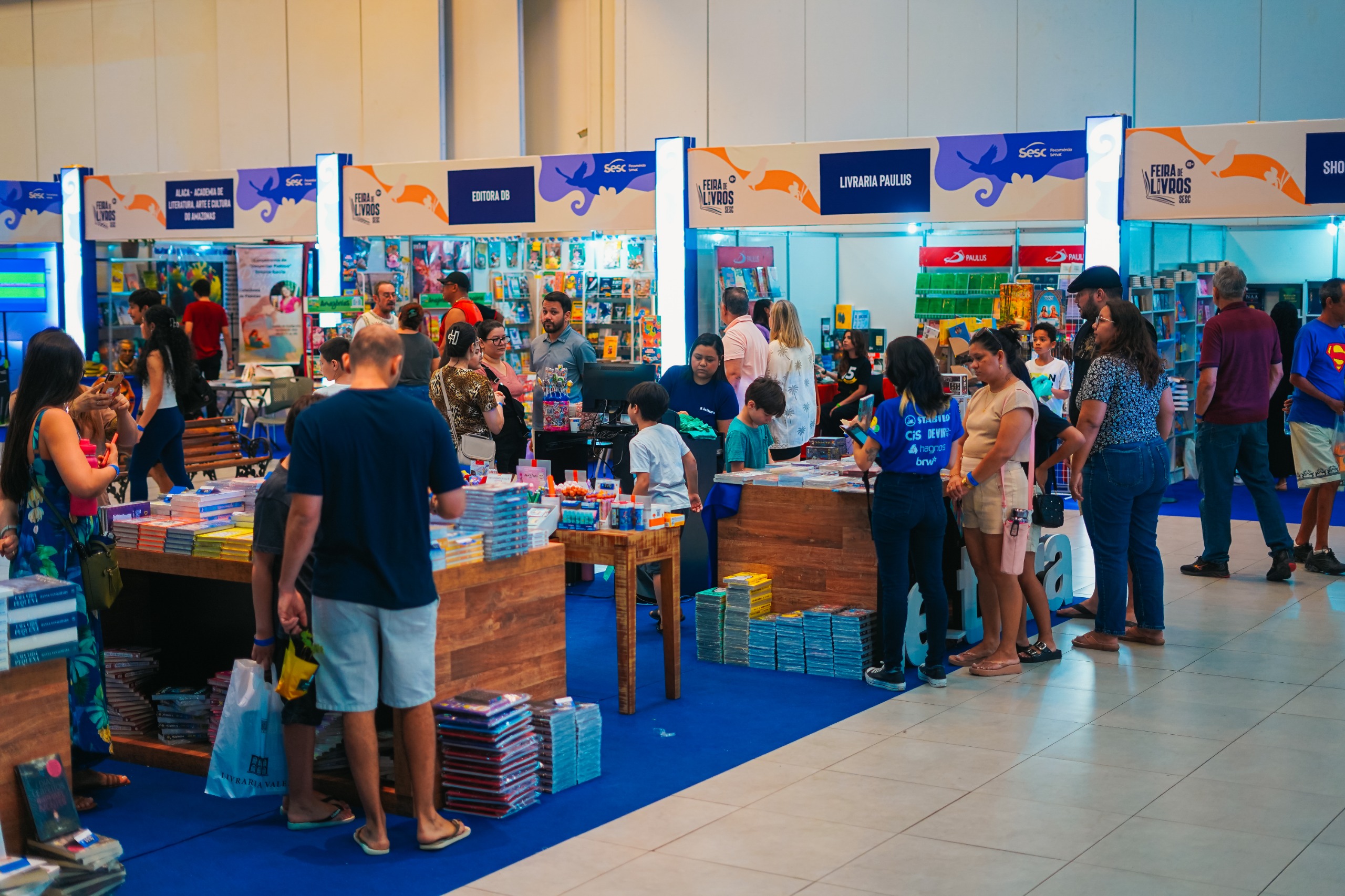 41ª Feira de Livros do Sesc começa nesta quinta-feira (29) com atividades gratuitas