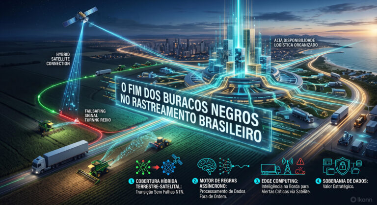 Satélite redesenha rastreamento em 80% do Brasil